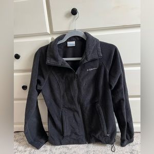 Columbia Fleece Jacket, Womens, Black